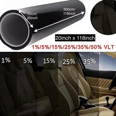 Mingtu NX50 VLT50% noir ultra clair Contrôle solaire Nano céramique Auto Car chaleur UV Bloc professionnel de teinture de fenêtre film adhésif