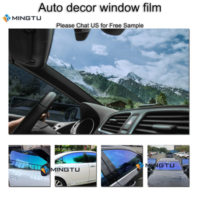 Mingtu NX50 VLT50% noir ultra clair Contrôle solaire Nano céramique Auto Car chaleur UV Bloc professionnel de teinture de fenêtre film adhésif