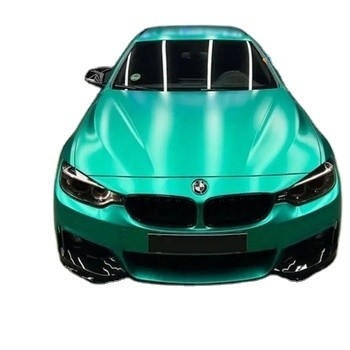 Mingtu OEM ODM 1.52X18m Rouleau Émeraude Verte Enveloppe de voiture Film vinyle Fan Club Style de conception