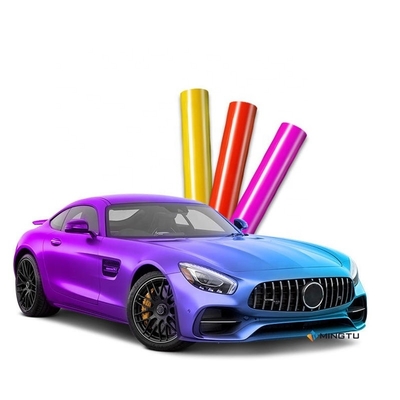 Mingtu Bubble Free Cast Vinyl Car Wraps Film couleur à sec 3 ans de garantie