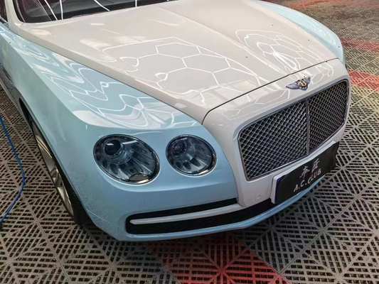 3 ans Boîte blanche TPU phares de voiture PPF film avec gris TPU film adhésif à fusion à chaud