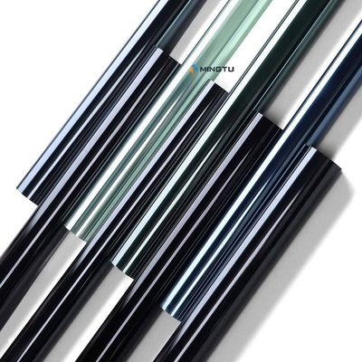 VLT 15% 1 PLY film de teinture de fenêtre solaire pour fenêtre de voiture verre Mingtu PET noir