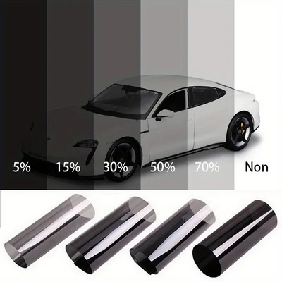 Mingtu ULTRA Light Black Film auto-adhésif de teinture automobile pour voitures IRR 99% UVR 99,9%