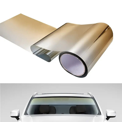 Mingtu UV400 UVR 100% Protecteur du pare-brise avant de voiture Étiquette de vitrine de bandeau d'isolation thermique