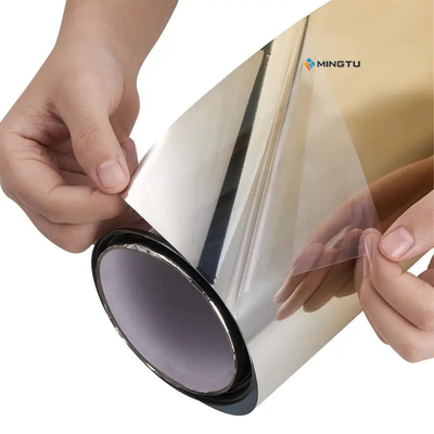 Mingtu UV400 UVR 100% Protecteur du pare-brise avant de voiture Étiquette de vitrine de bandeau d'isolation thermique
