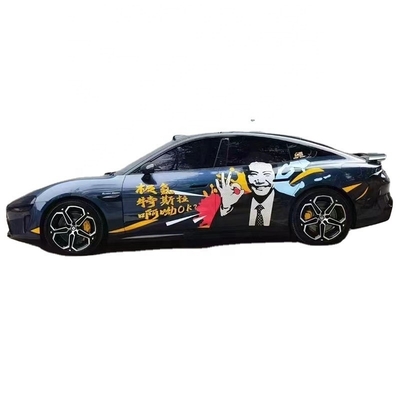 Graphique de voiture Mingtu Vinyl Wrap Publicité de bus Impression avec style de conception de fan club en PVC
