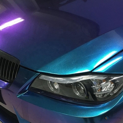 Mingtu Chameleon Enveloppe en vinyle brillant États-Unis Collage pour autocollants de carrosserie de véhicule