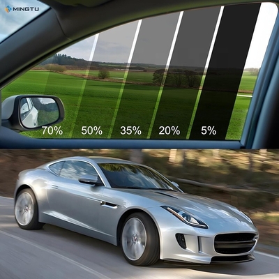 Mingtu NX15 rejet UV 99,9% Vlt 15% Film noir intelligent pour vitre de voiture teinte 1,52*30m