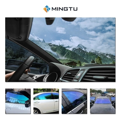 Mingtu PET 2 Ply 1.52*30M Film teinté Protecteur autocollant film de fenêtre écran solaire avec VLT 50%
