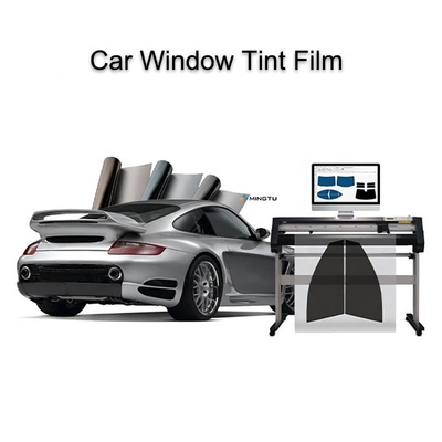 Autocollants de pare-brise Mingtu Films décoratifs Chameleon rouge Tinture PET Film de fenêtre intelligent