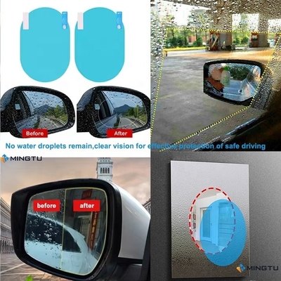Logo personnalisé Transparent Nano Coating Car Rearview Mirror Film pour miroirs et fenêtres latérales