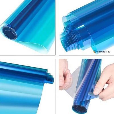 Tinture de caméléon 85% VLT Film de fenêtre isolant thermique 1*30M Film de fenêtre teinture bleu violet
