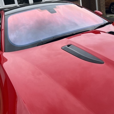 Film de fenêtre isolant thermique de luxe pour le côté de la voiture 82% VLT Chameleon Blue