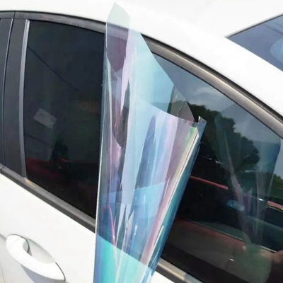 Film de fenêtre de voiture de couleur personnalisée Nano Ceramique pare-brise teinte rouge VLT 83% Isolation thermique