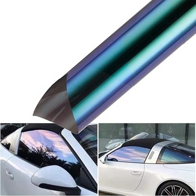 Mingtu Chameleon Film de teinture isolant la chaleur en violet coloré à bleu avec IRR 90%