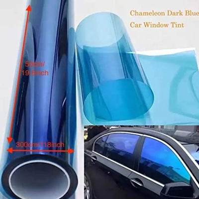 Film de fenêtre d'isolation thermique de style Business/Luxury Design avec pare-brise à changement de couleur