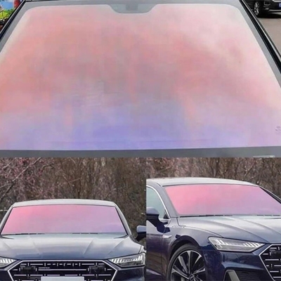 Fenêtre de voiture Couleur solaire du coucher du soleil Style de design de luxe Chameleon Tint Film 85% VLT