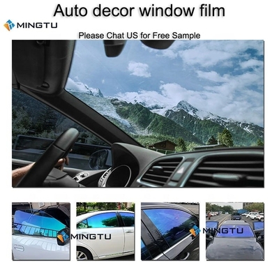 Anti-jaune Mingtu NX50 UV Proof Solar Glass Soleil de blocage Nano céramique films de confidentialité 2Mil rejet de chaleur Auto Auto Tinture de fenêtre de voiture