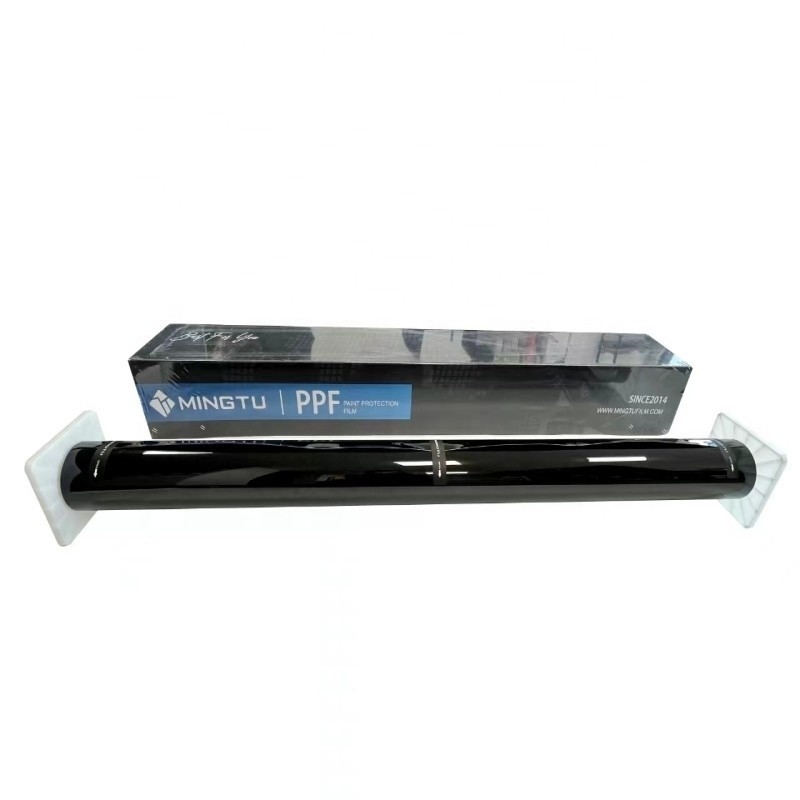 Film PPF pour voitures MINGTU PPF TPU Film 7,5 mil 1.52x15m Film de protection de peinture de carrosserie noir