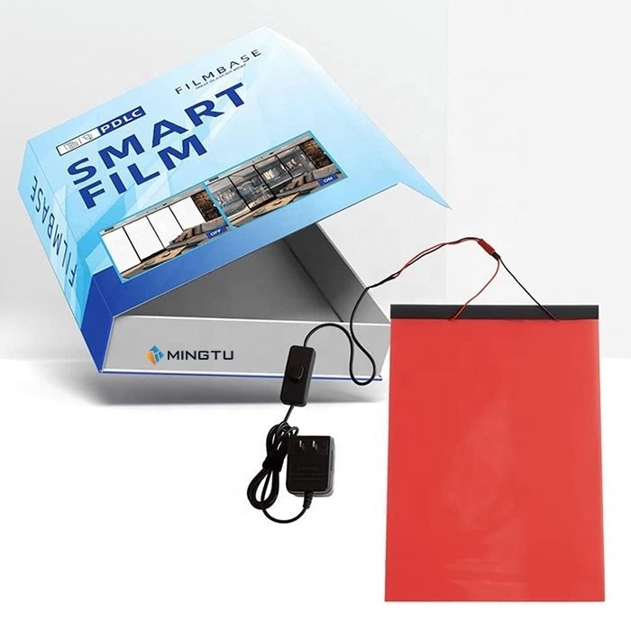 Film électronique commutable économe en énergie pour portes coulissantes