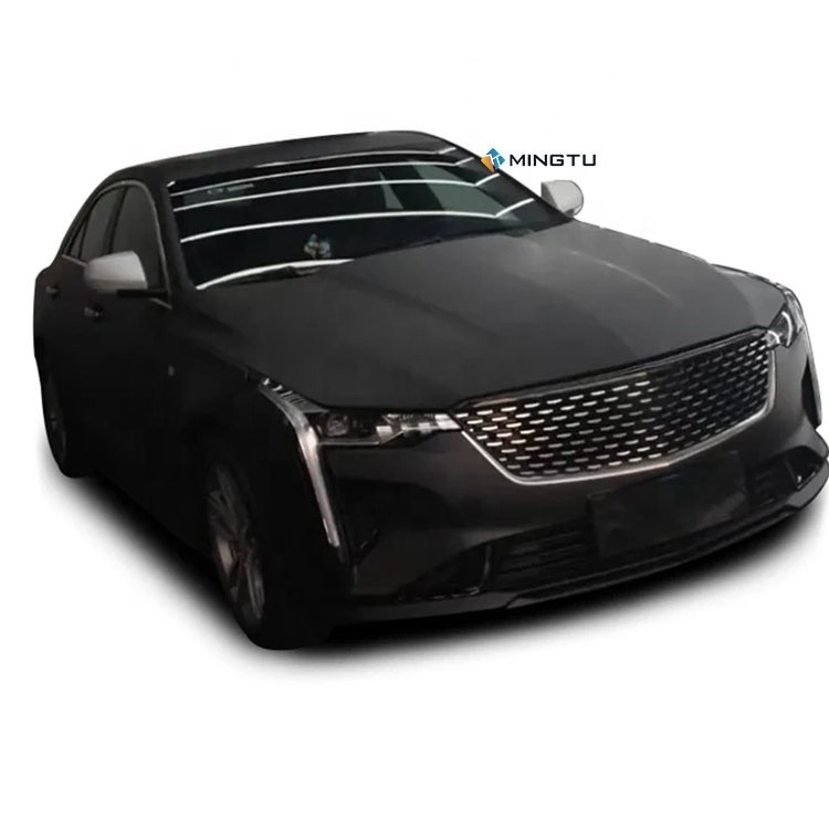 UV PROOf Fonction Matte Noir Vinyle film d'emballage auto auto auto par Mingtu taille personnalisée