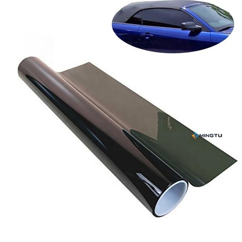 Autocollants de pare-brise Mingtu Films décoratifs Chameleon rouge Tinture PET Film de fenêtre intelligent