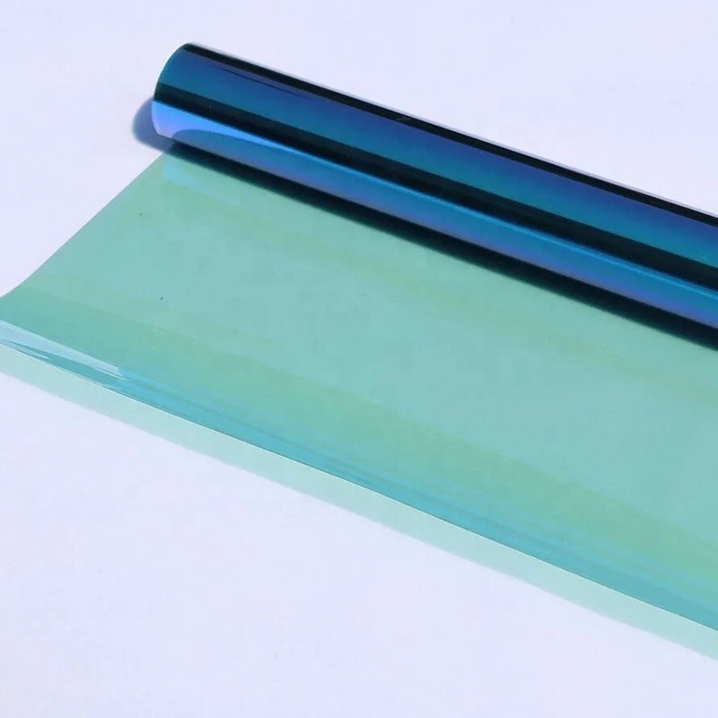 Film de fenêtre de voiture de couleur personnalisée Nano Ceramique pare-brise teinte rouge VLT 83% Isolation thermique