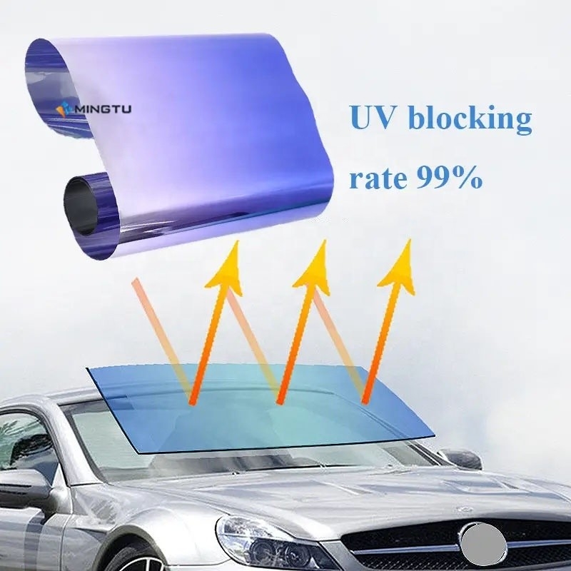 2 mil épaisseur Mingtu High End Nano Ceramic Series Film de fenêtre pour une isolation thermique élevée